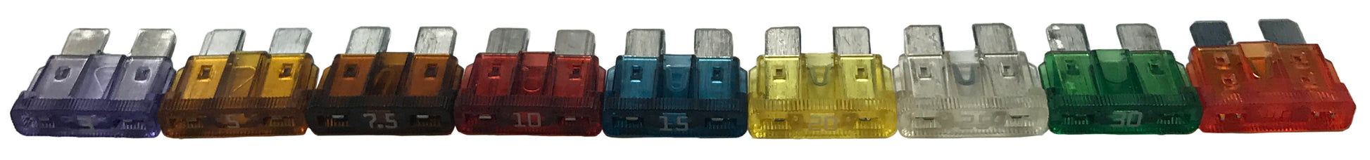 115 Piece ATC/ATO and ATM/MIN Blade Fuse Assortment - USA Made