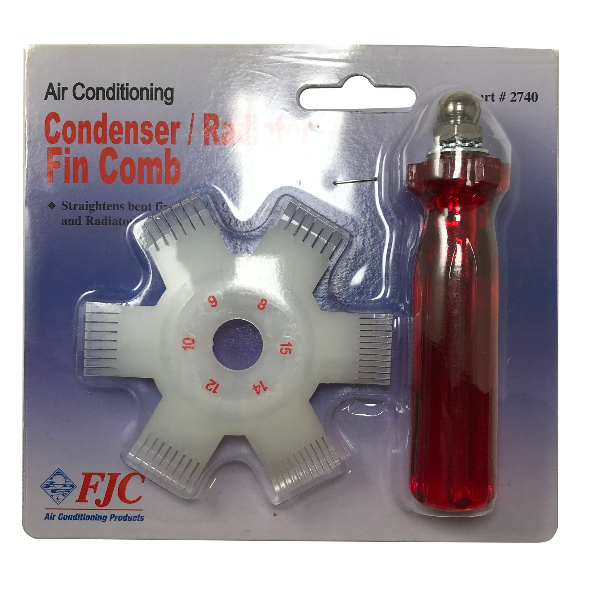 Air Condition Condenser Fin Comb and Straightener A/C Repair Tool