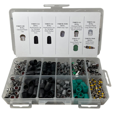 320 Piece TPMS Sealing Cap And Core Kit