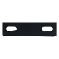 Universal Metal Black Under Dash Single Gauge Mounting Panel 2-1/16 Inch