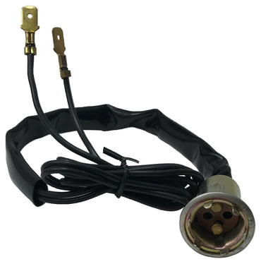 (2) Park Turn Signal Electrical Bulb Socket Standard S-514 Lamp Pigtail Assembly