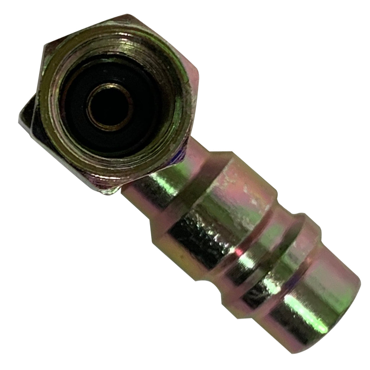 Package of (5) FJC #2632 A/C Low Side 90° Degree 1/4" R12 to R134a Retrofit Adapter Fitting