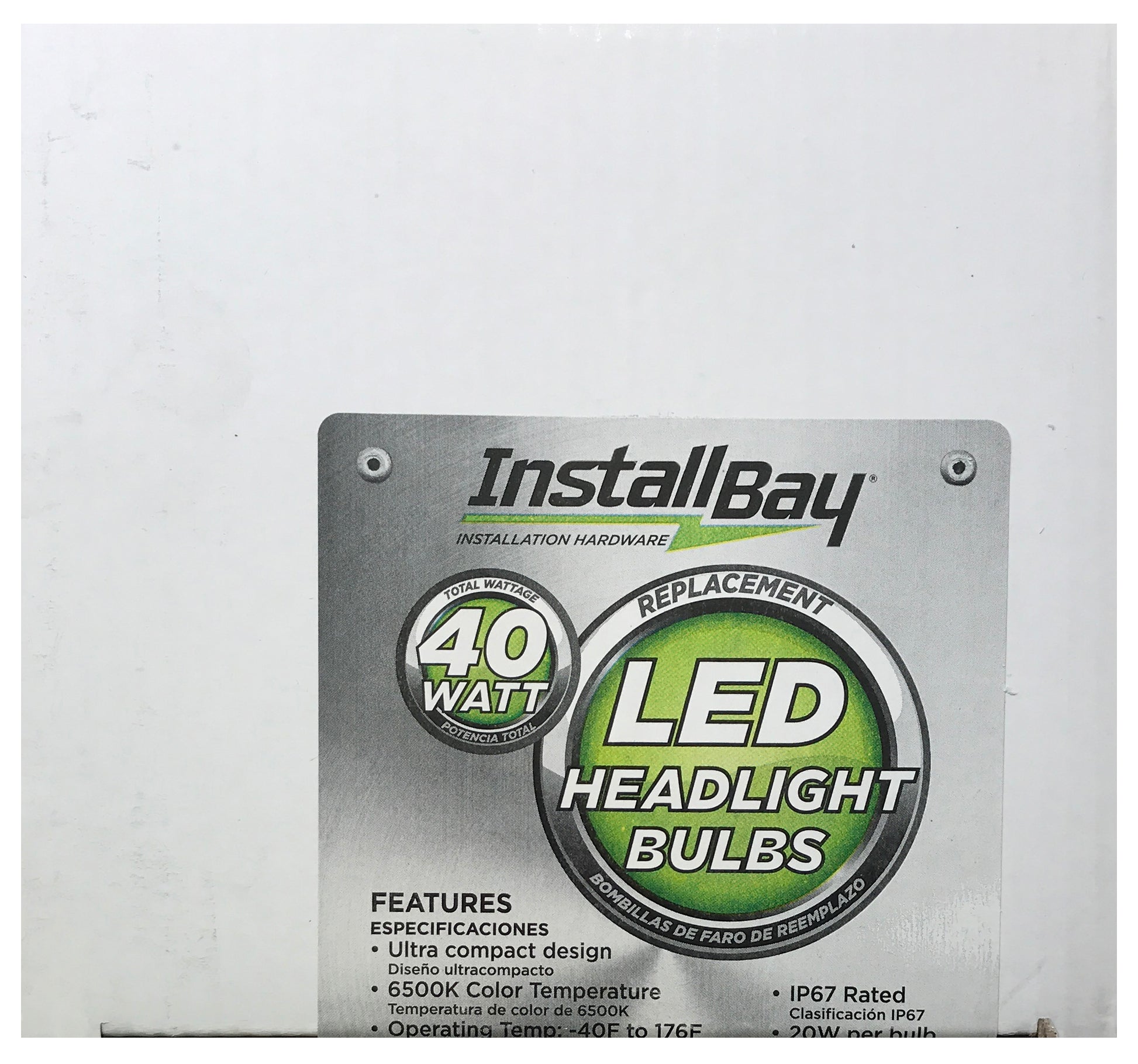 Set of LED Replacement Headlight Bulbs - H4 Dual Beam