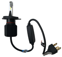 Set of LED Replacement Headlight Bulbs - H4 Dual Beam