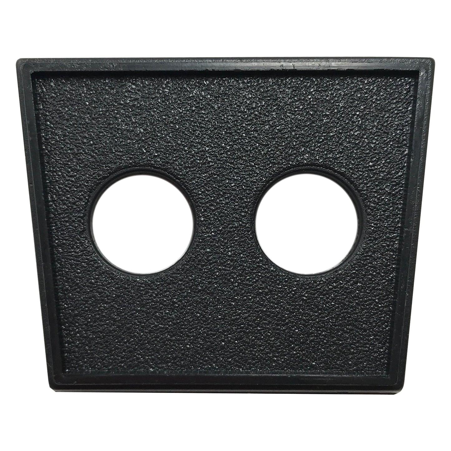 Switch Mounting Panel Double 1/2" Diameter Round Hole for Two Mounted Toggle Switches