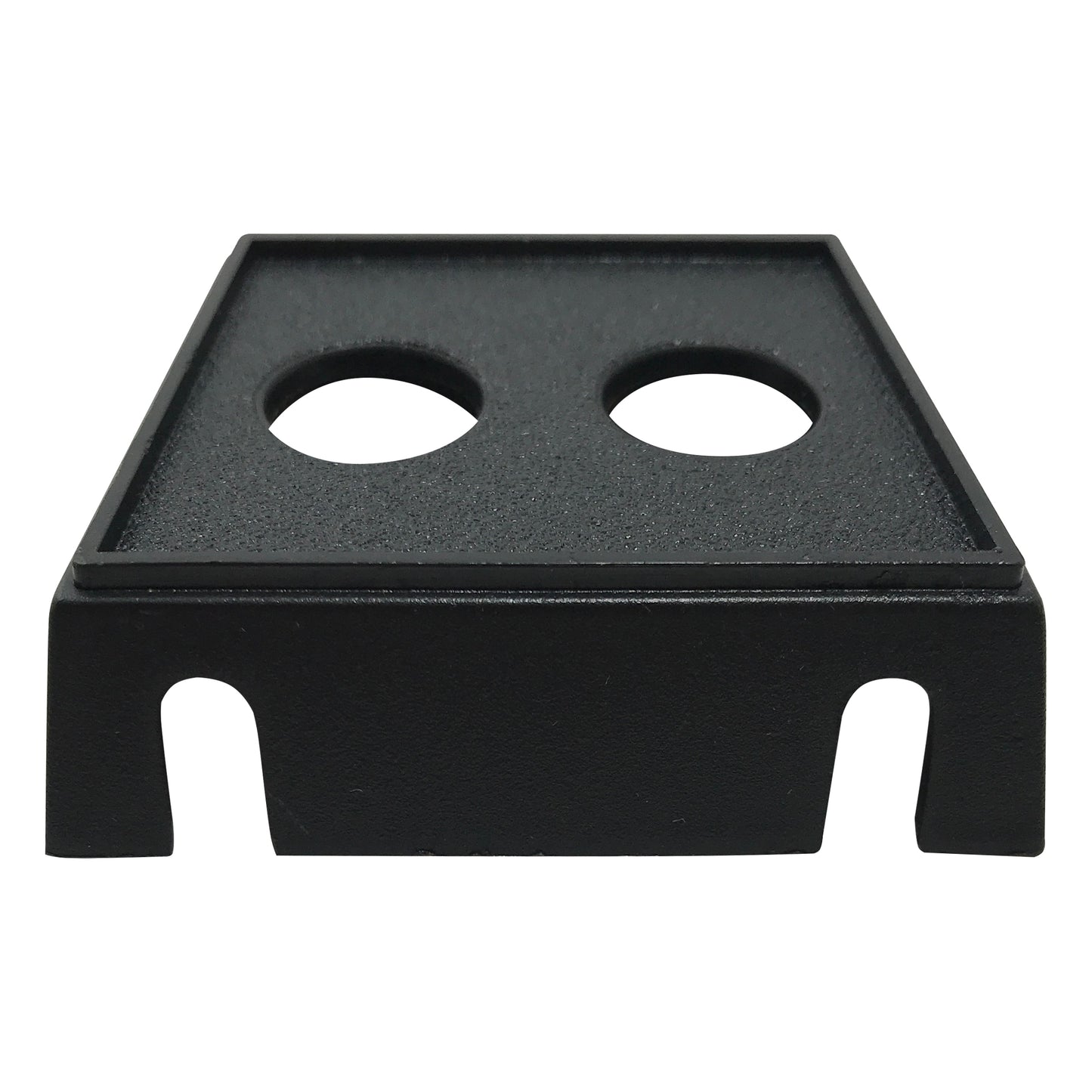 Switch Mounting Panel Double 1/2" Diameter Round Hole for Two Mounted Toggle Switches