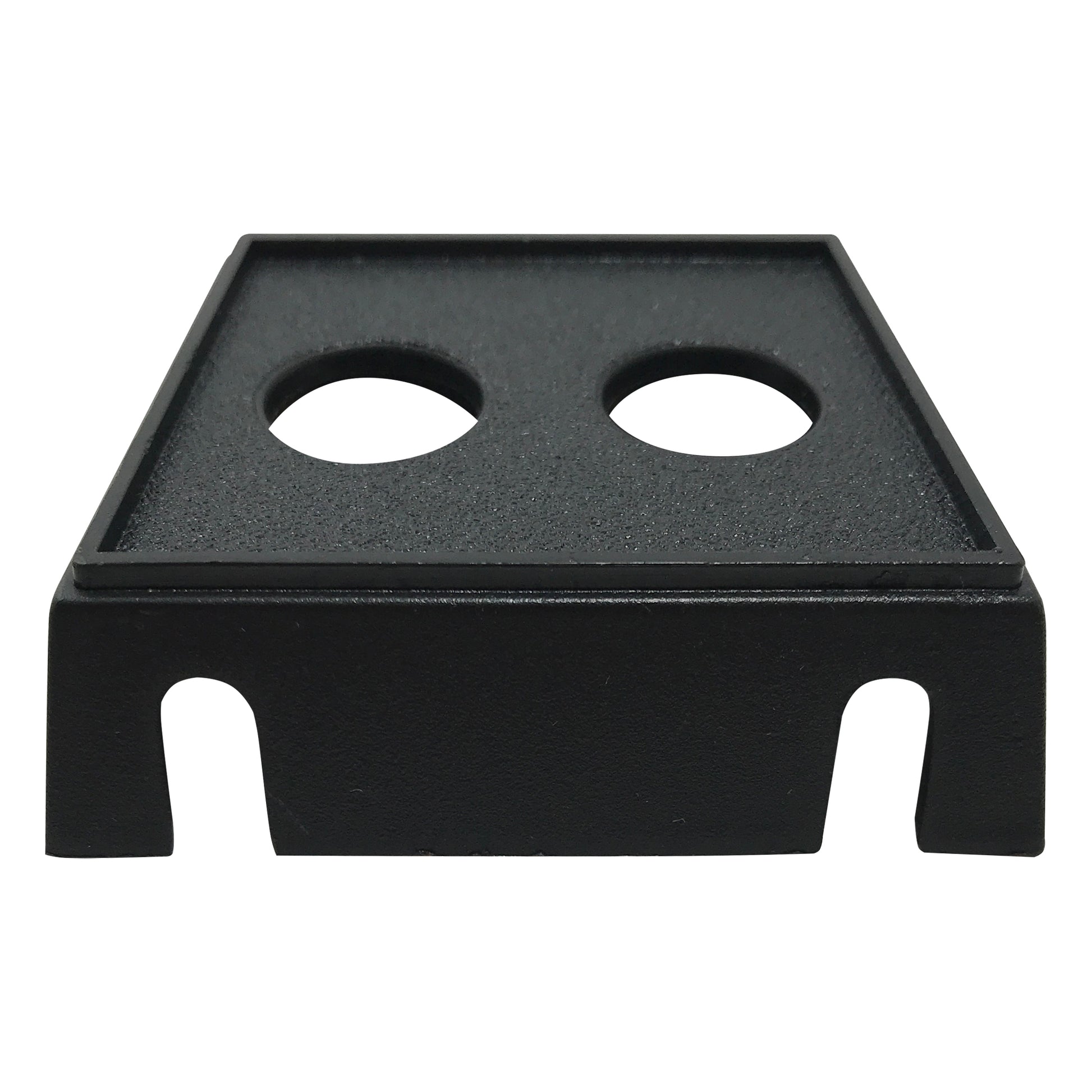Switch Mounting Panel Double 1/2" Diameter Round Hole for Two Mounted Toggle Switches