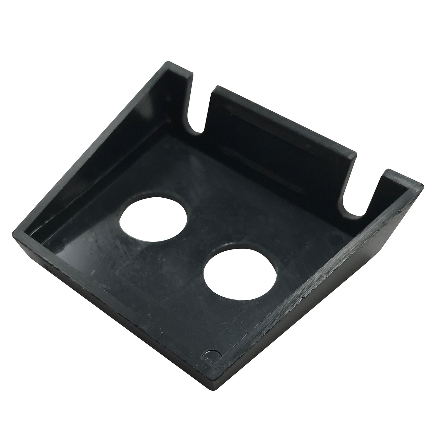 Switch Mounting Panel Double 1/2" Diameter Round Hole for Two Mounted Toggle Switches