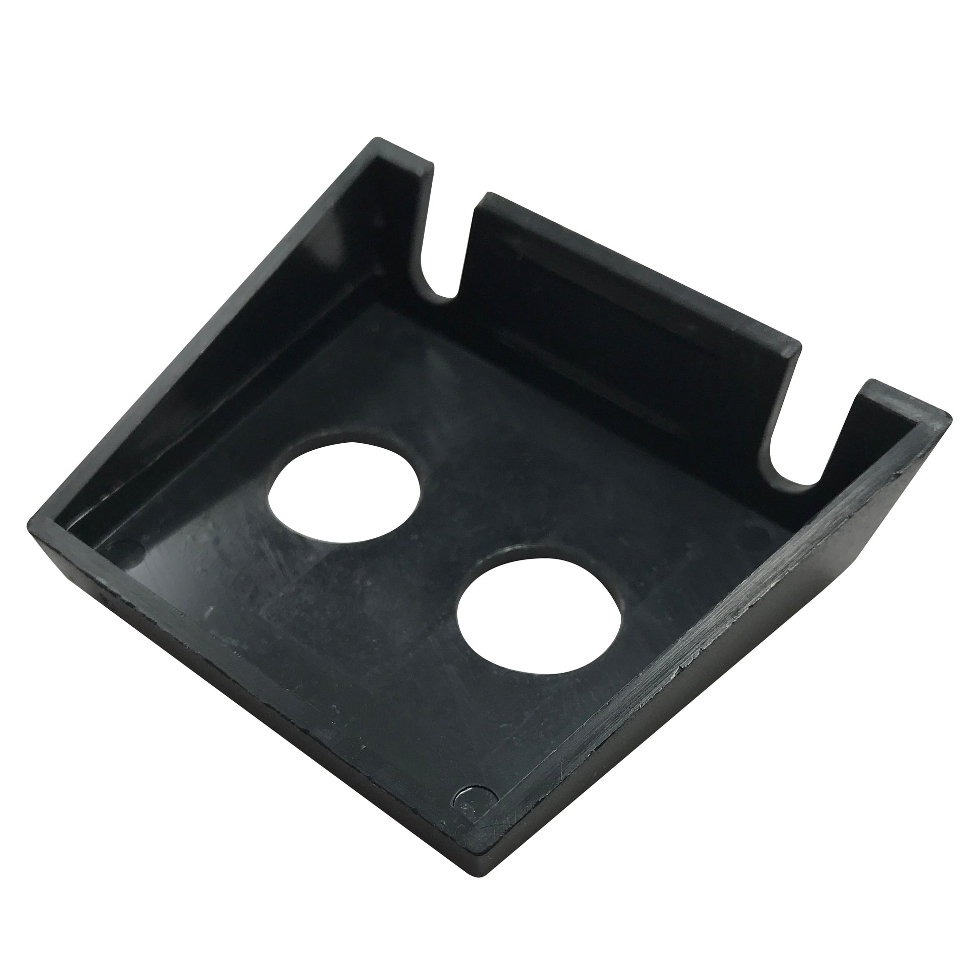 Switch Mounting Panel Double 1/2" Diameter Round Hole for Two Mounted Toggle Switches
