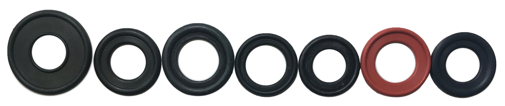 55 Piece Rubber Insert Oil Drain Plug Gasket Assortment Kit