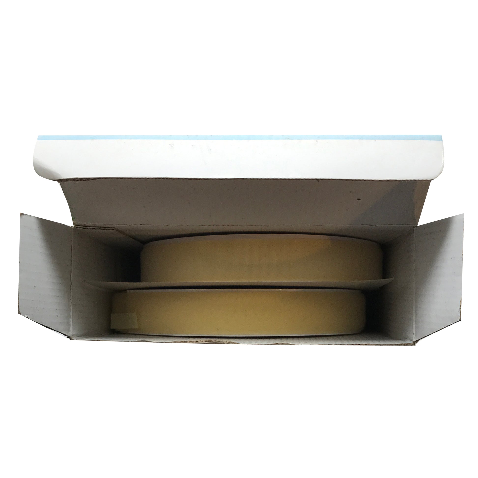 2 Rolls x 25 MM x 10 MM (1" x 33' FT) Male & Female White Velcro Roll Boxed Kit