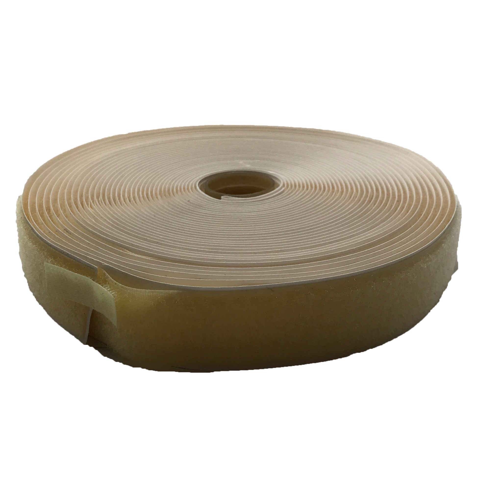 2 Rolls x 25 MM x 10 MM (1" x 33' FT) Male & Female White Velcro Roll Boxed Kit
