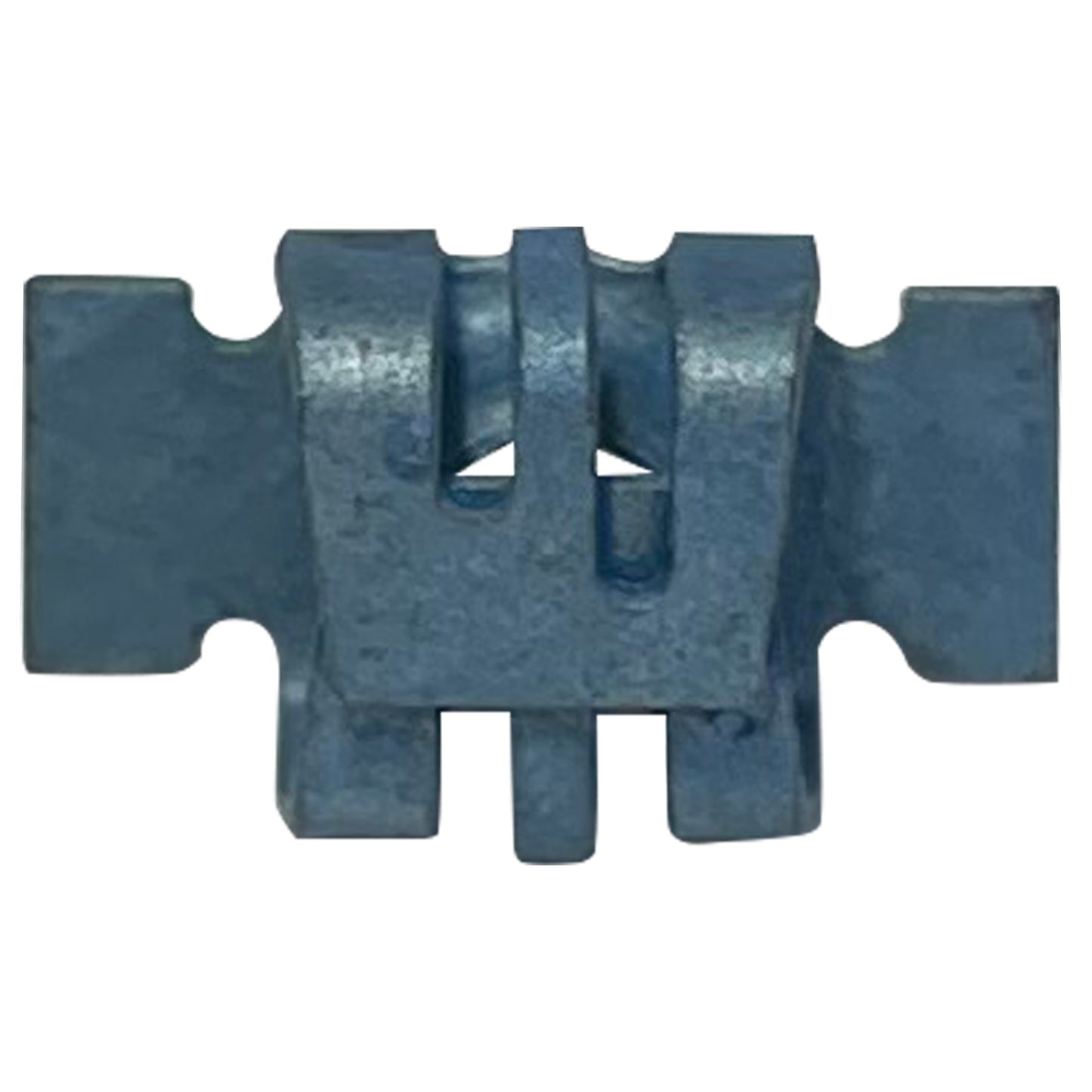 Blue Finish Mid Panel Nuts #8 (4.20 mm) Screw Size - 25 Pack