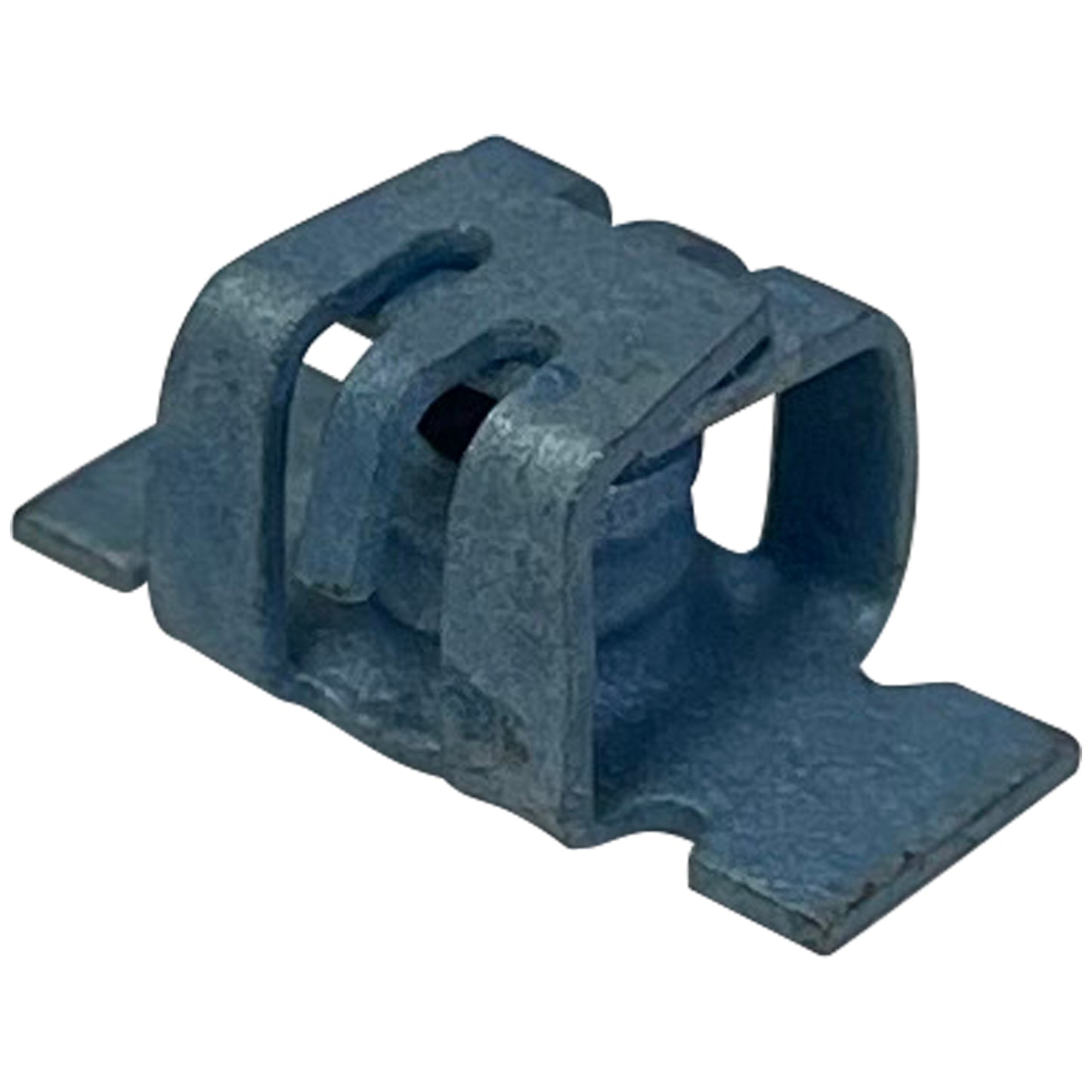 Blue Finish Mid Panel Nuts #8 (4.20 mm) Screw Size - 25 Pack