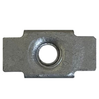 Zinc Fender Retainer Nuts #8 (4.20 mm) Screw Size - 15 Pack