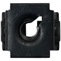 Black Finish Dash Panel Nuts #8 (4.20 mm) Screw Size - 25 Pack