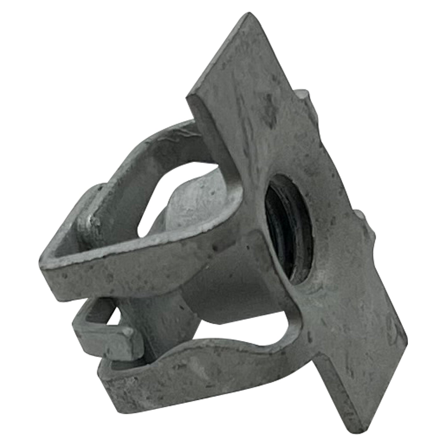Zinc Finish Bracket Nuts (6 - 1.00 mm) Screw Size - 25 Pack
