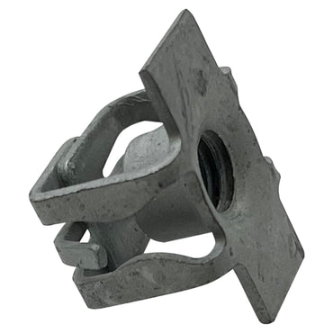 Zinc Finish Bracket Nuts (6 - 1.00 mm) Screw Size - 25 Pack