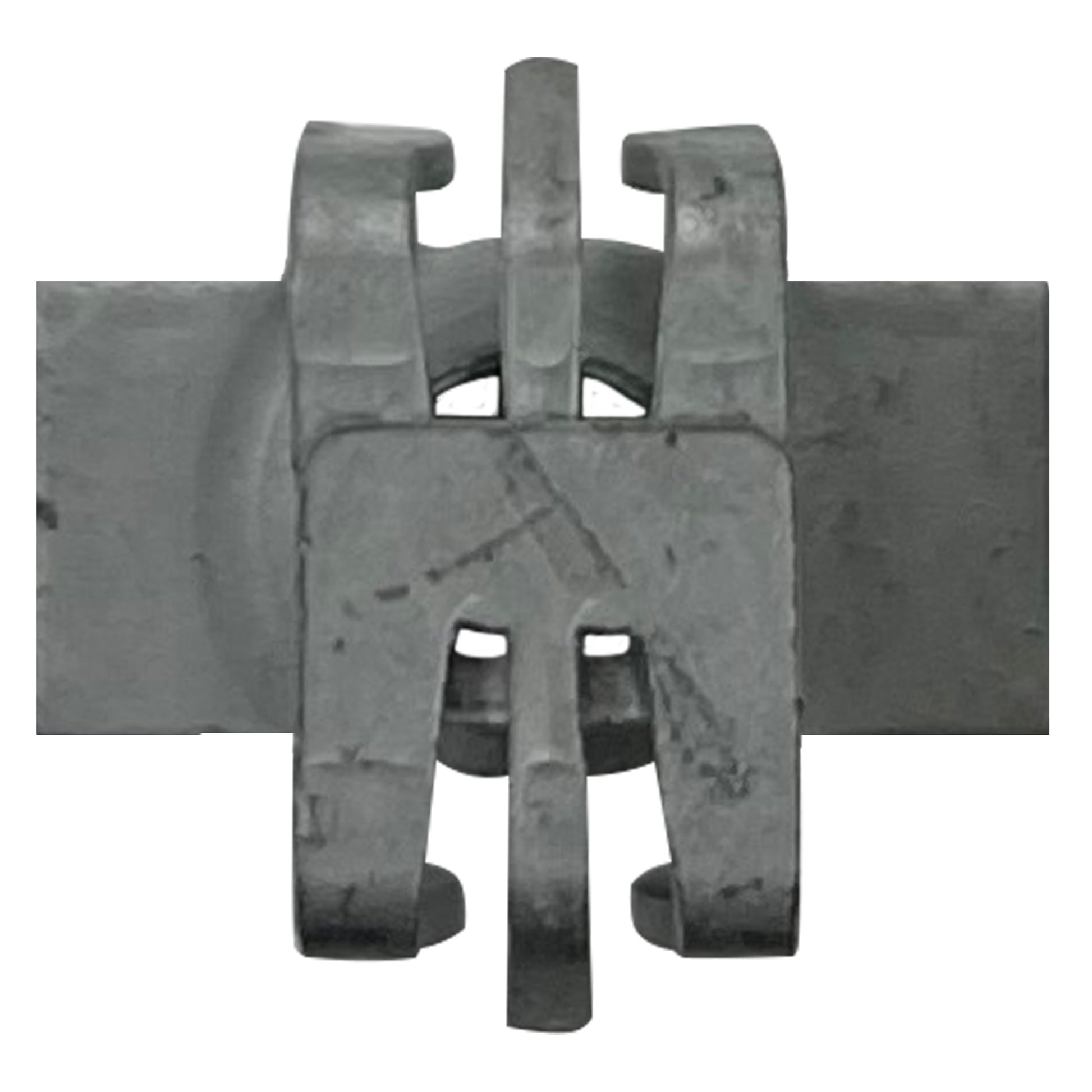 Zinc Finish Bracket Nuts (6 - 1.00 mm) Screw Size - 25 Pack