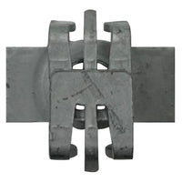 Zinc Finish Bracket Nuts (6 - 1.00 mm) Screw Size - 25 Pack
