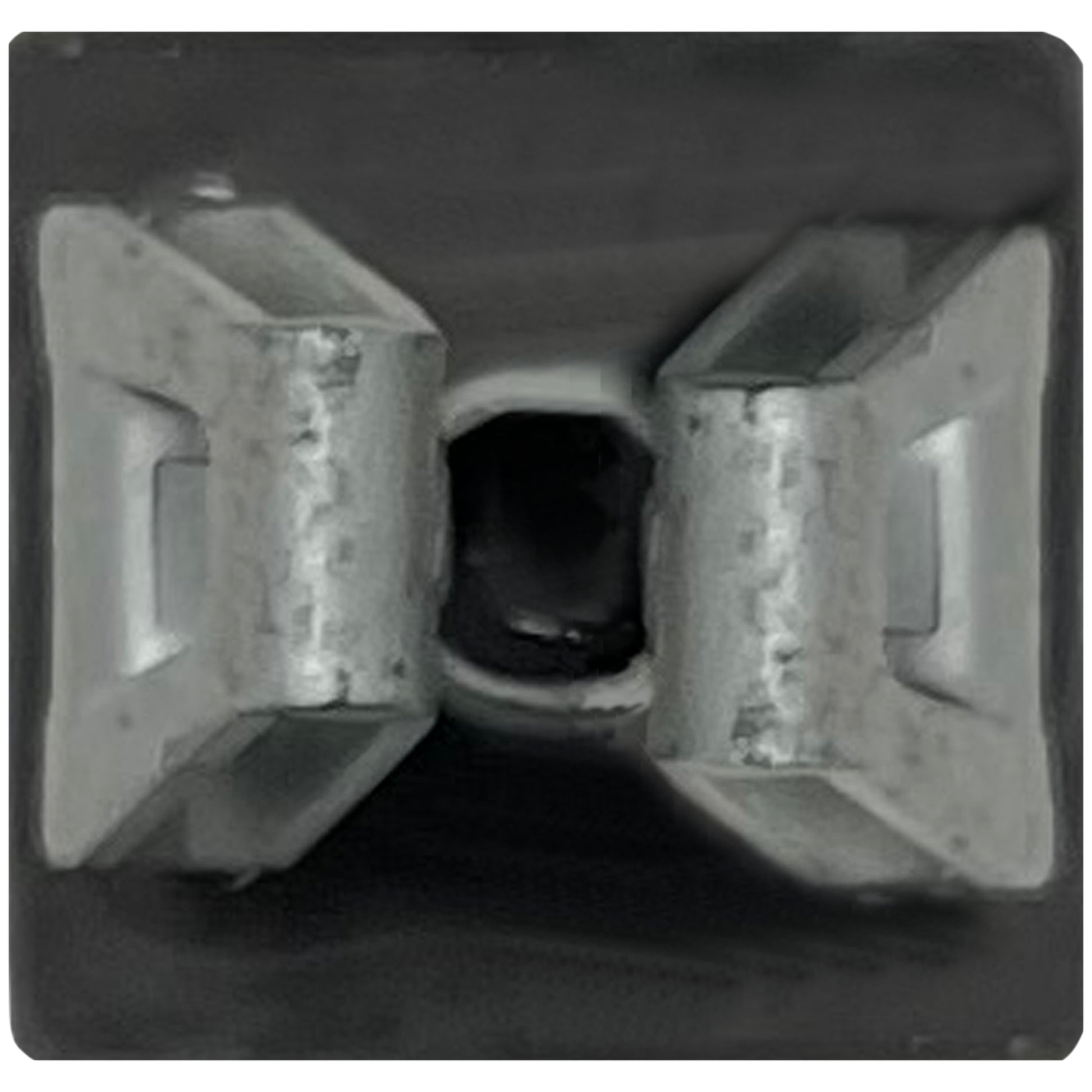 Zinc Organic Nuts W/ Silicone #8 (4.20 - 1.41mm) Screw Size - 10 Pack