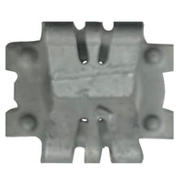 Zinc Front Fender Panel Nuts (6 - 1.00 mm) Screw Size - 10 Pack