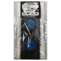 Blue Gem Logo - Trash Snap Bag Holding Clip - Includes 2 Holders & 4 Bags
