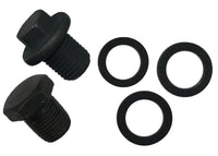 10 Piece Top 10 Oil Drain Plug & Fiber Gasket Assortment Kit