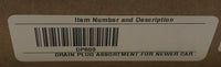 114 Piece Oil Drain Plug & Gasket Assortment Kit - "For Newer Car Applications"