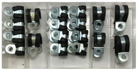 18 Piece Rubber Insulated Clamp Assortment Kit