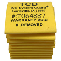 Pack of 10 A/C System Guard Aeroquip Vehicle Service Fitting Sleeve Kit