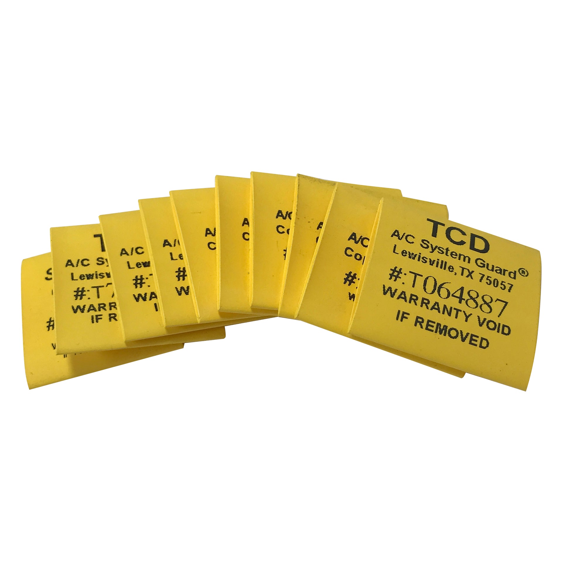 Pack of 10 A/C System Guard Aeroquip Vehicle Service Fitting Sleeve Kit