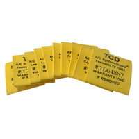 Pack of 10 A/C System Guard Aeroquip Vehicle Service Fitting Sleeve Kit