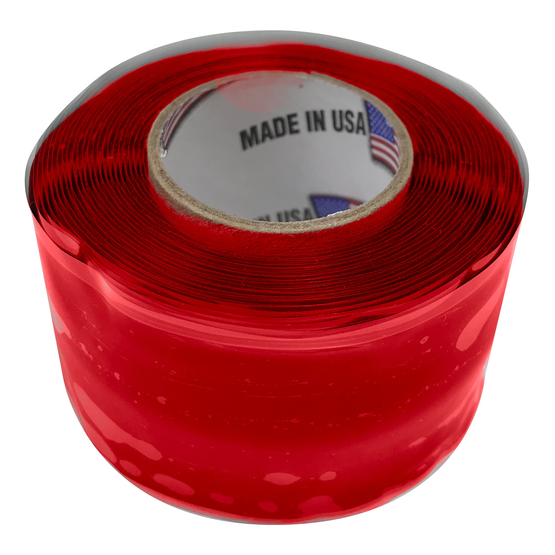 Deka Marine (2) Red & (2) Black Self Fusing Silicone Rescue Tape 1 x 10' FT - USA - 4 Rolls