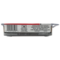 American Line 66-0403 Carbon Steel Back Single Edge Razor Blades .009" / .2286mm - 100 Pack