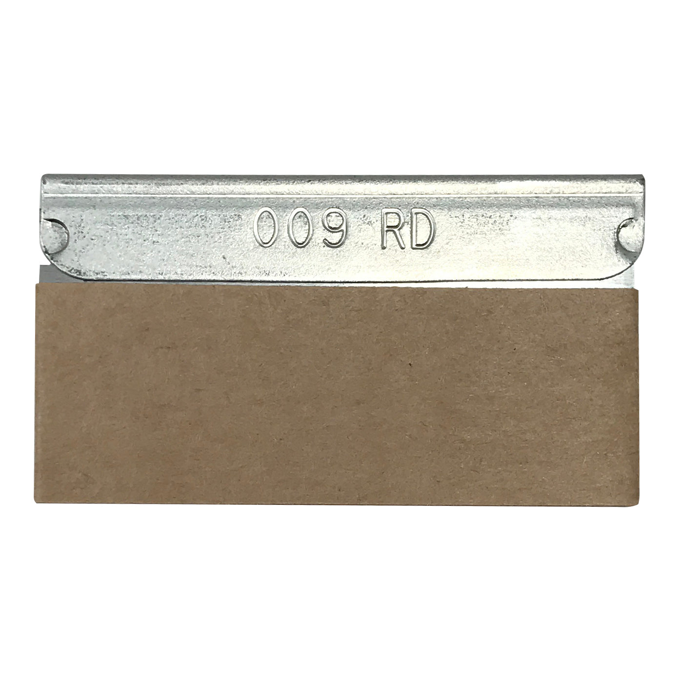 American Line 66-0403 Carbon Steel Back Single Edge Razor Blades .009" / .2286mm - 100 Pack