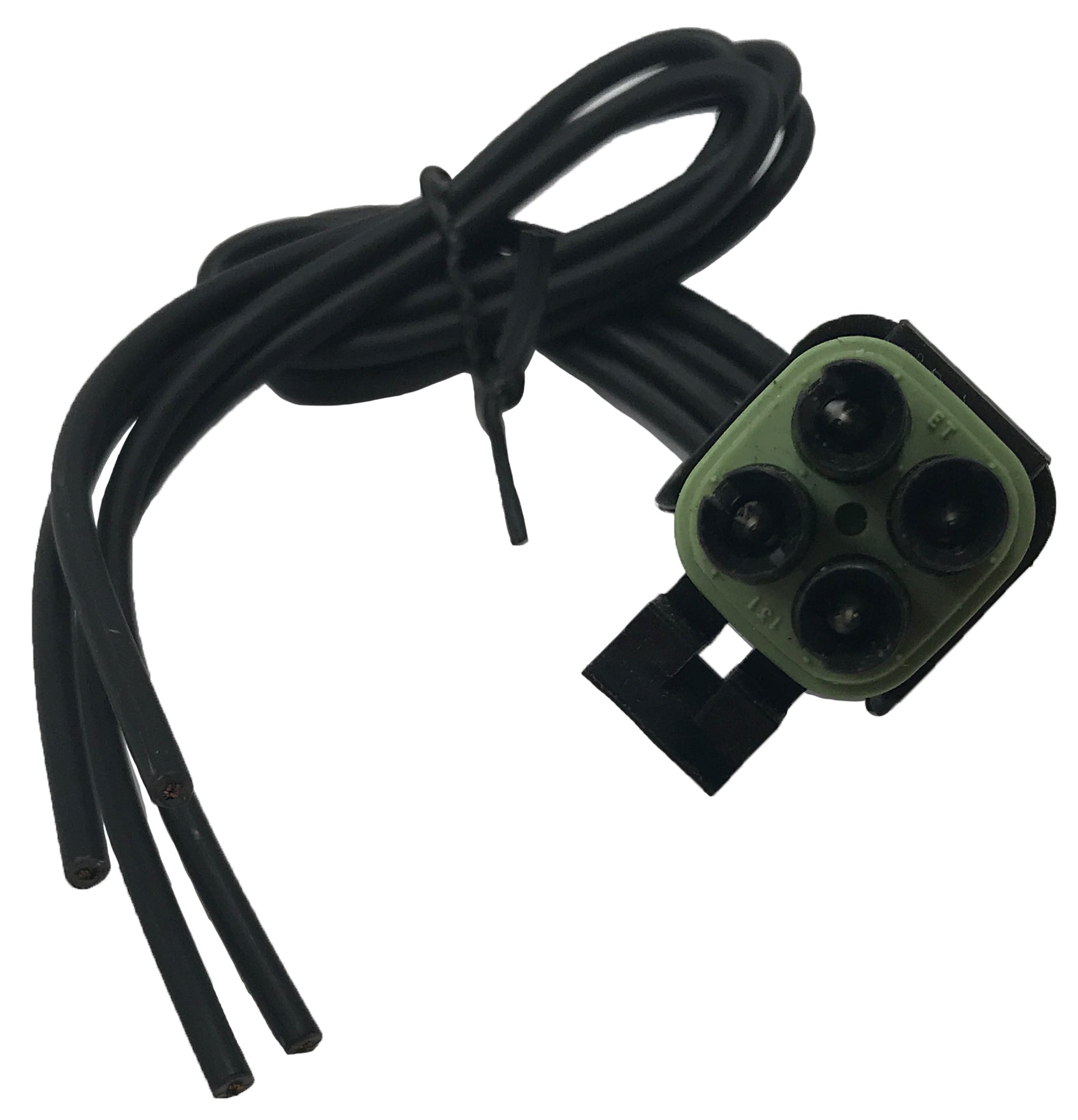 (2) TPS & Idle Air Control Valve Connector GAS Standard S-555 Pigtail Socket