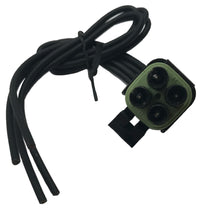 (2) TPS & Idle Air Control Valve Connector GAS Standard S-555 Pigtail Socket