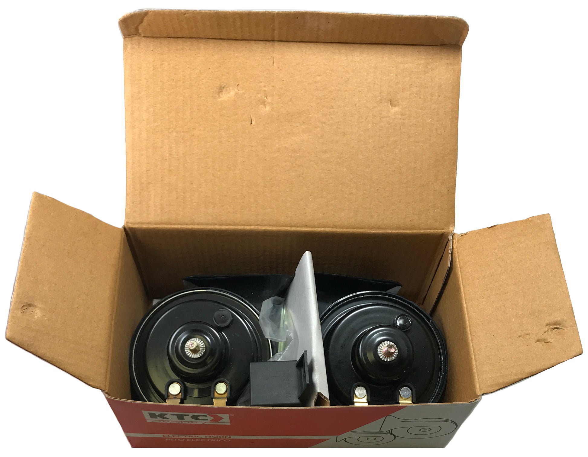 Black Snail Electric Air Horn Set High & Low Horn Kit w/ Relay High 510 Low 410