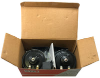 Black Snail Electric Air Horn Set High & Low Horn Kit w/ Relay High 510 Low 410