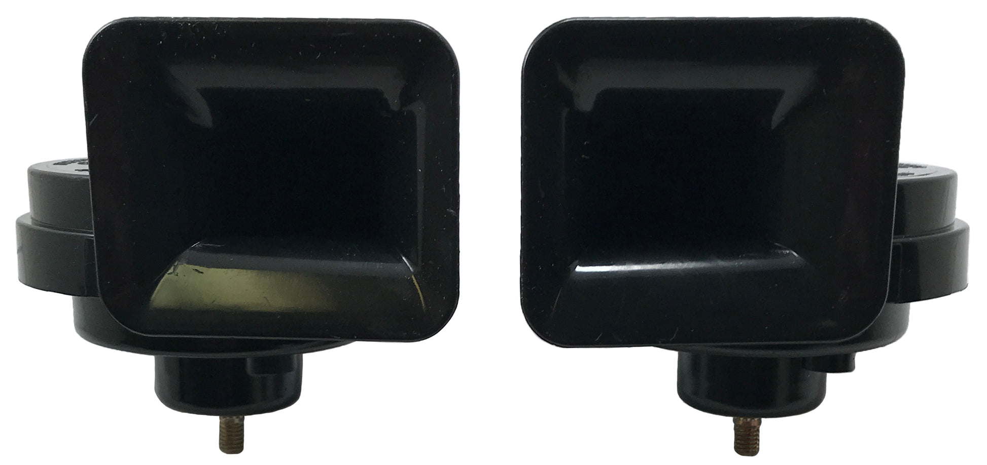 Black Snail Electric Air Horn Set High & Low Horn Kit w/ Relay High 510 Low 410