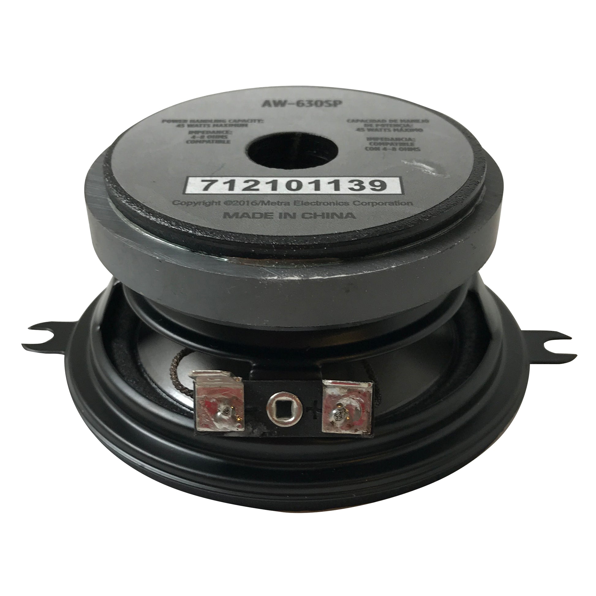 Raptor 3.5" OEM Replacement Dual Cone Speaker 2-Way 45 Watts 4-8 OHMS Car Audio