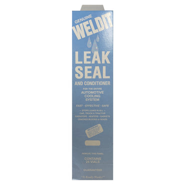 WELDIT # WS-1P Radiator Cooling System Stop Leak Sealer - 20 Gram Each - 24 Vials / Sleeve