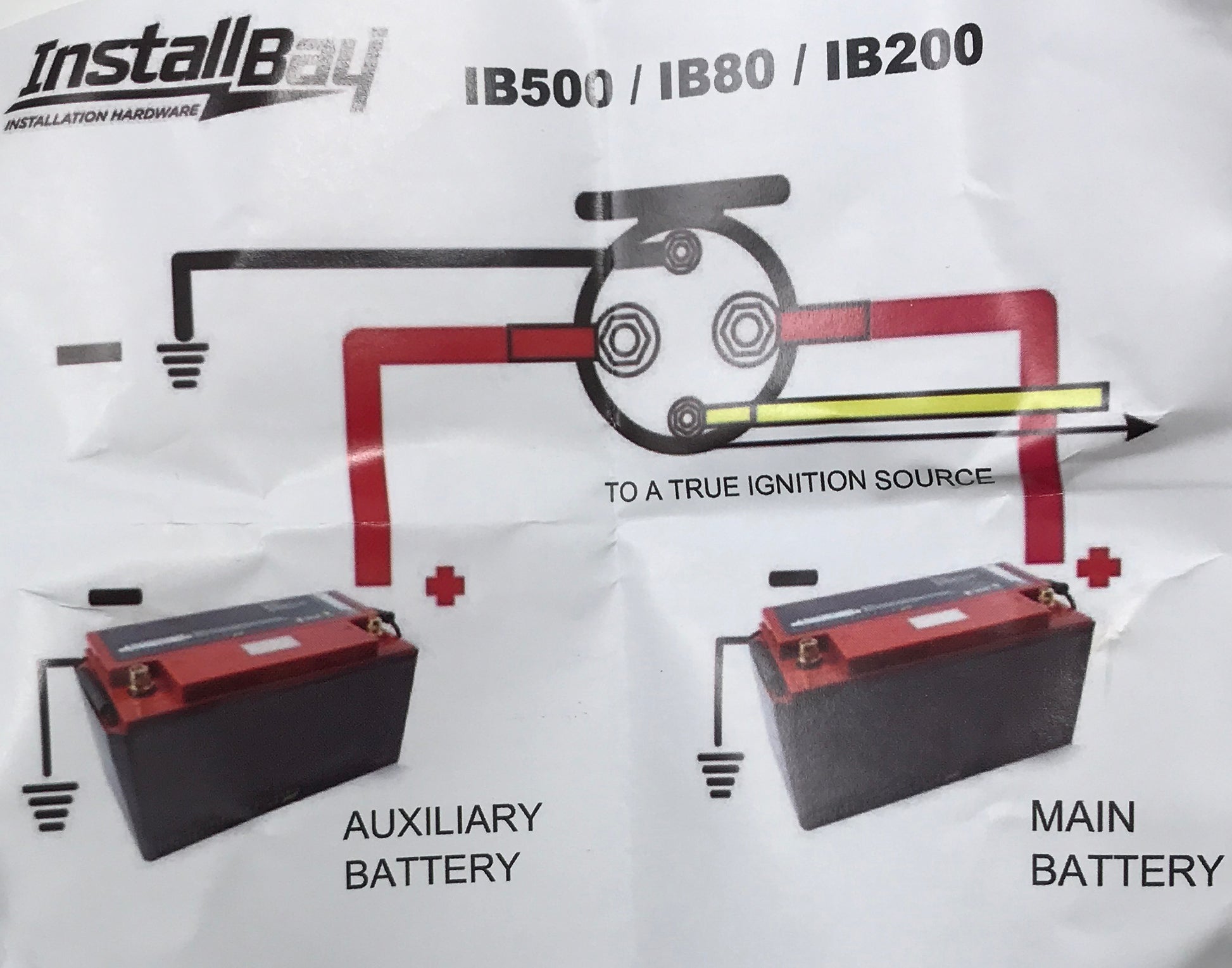 200 Amp Heavy Duty Battery Isolator Solenoid & Relay