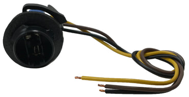 (2) Brake Tail & Turn Signal Lamp Socket Standard S-559 Light Pigtail Connector