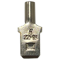 High Temperature Male Quick Disconnect 22-18 Gauge .250 Tab - 100 Pack
