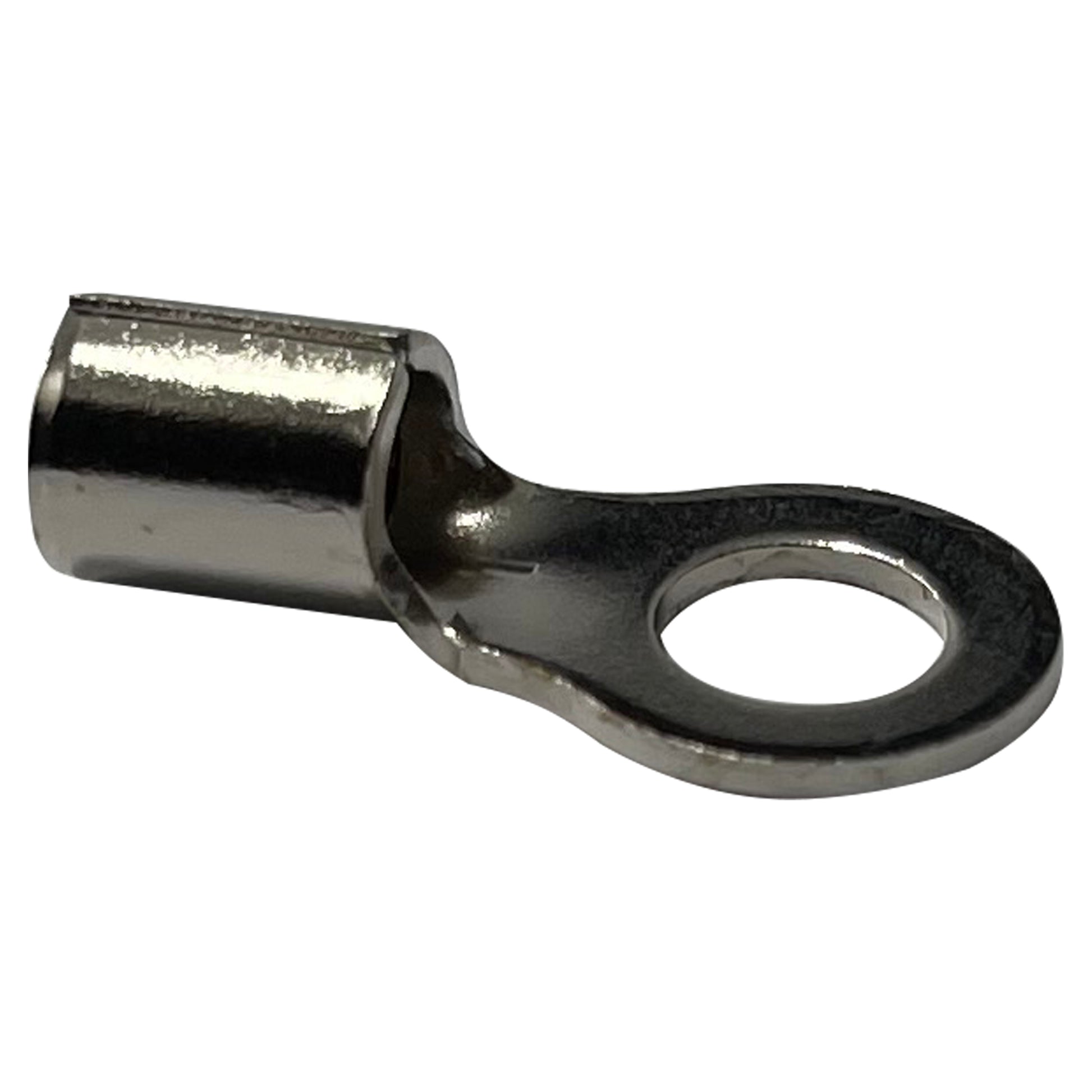 High Temperature Ring Terminal 8 Gauge 1/4" Stud - 100 Pack