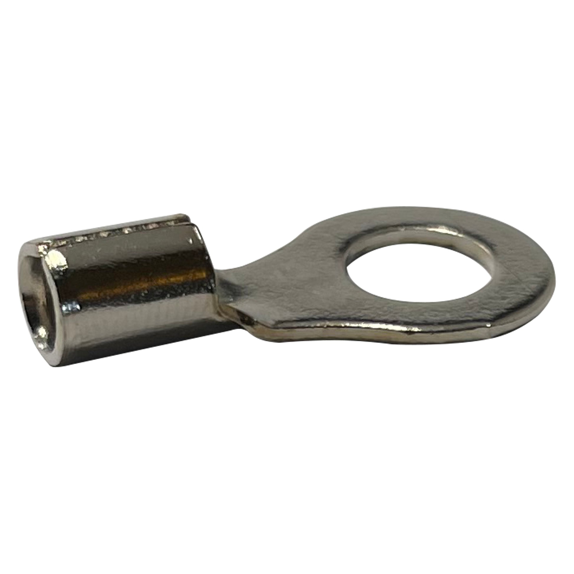 High Temperature Ring Terminal 8 Gauge 5/16" Stud - 100 Pack
