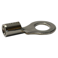 High Temperature Ring Terminal 8 Gauge 5/16" Stud - 100 Pack