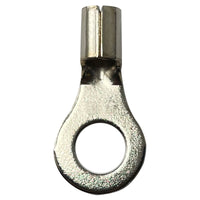 High Temperature Ring Terminal 8 Gauge 5/16" Stud - 100 Pack